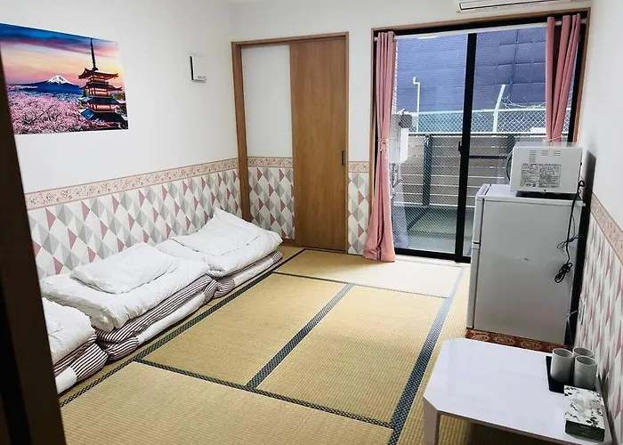 全新上线花跡民宿4号館102，关西机场直达萩之茶屋出站1分钟！难波、心斋桥4分钟车程！